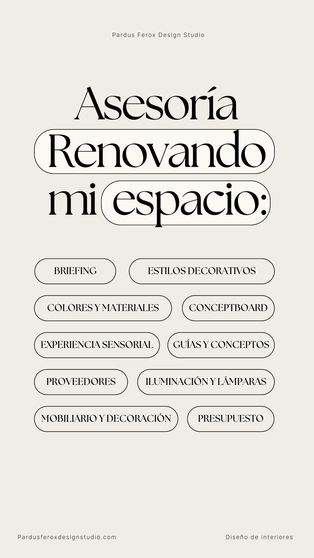 Renovando mi Espacio