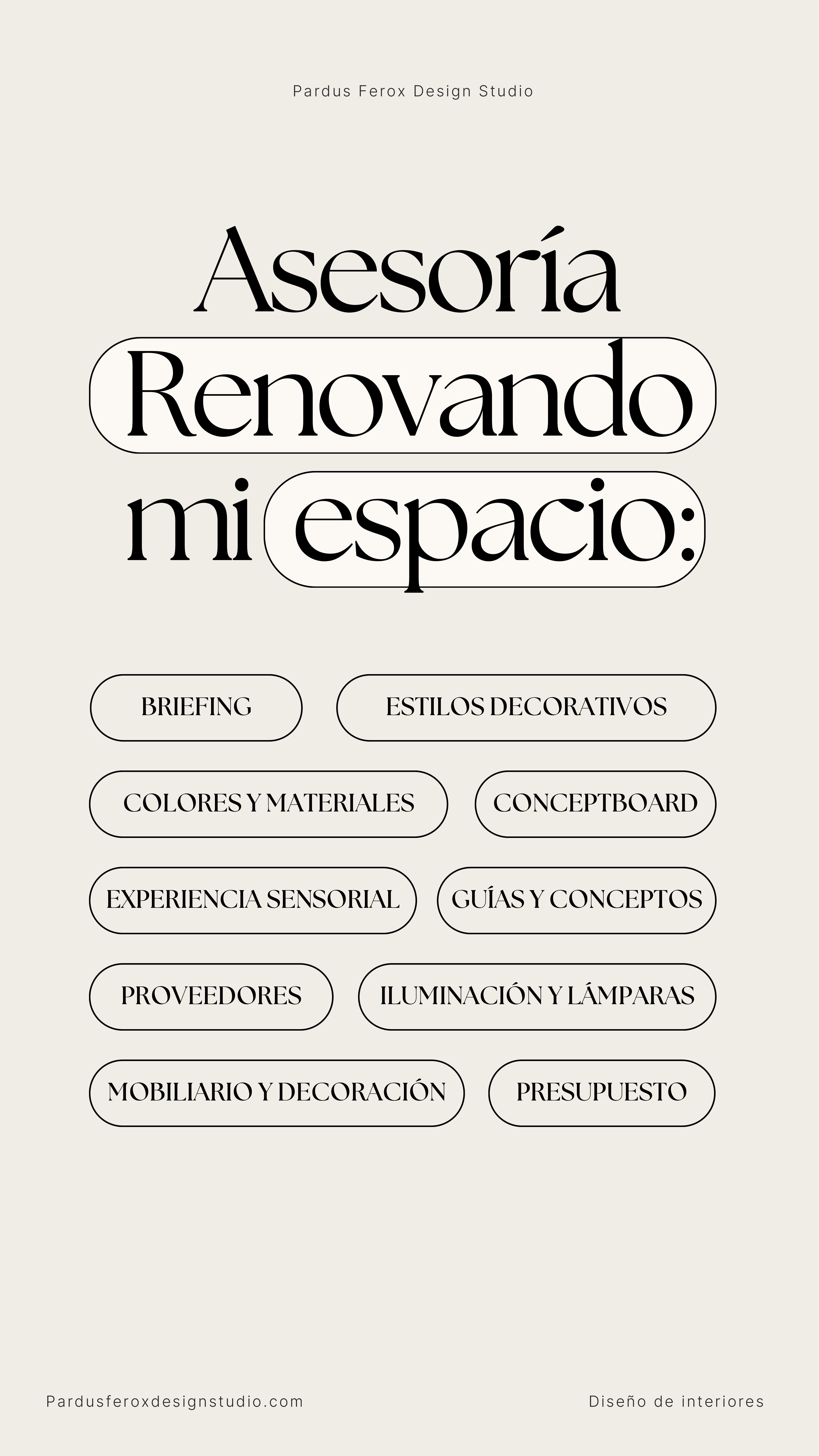 Renovando mi Espacio