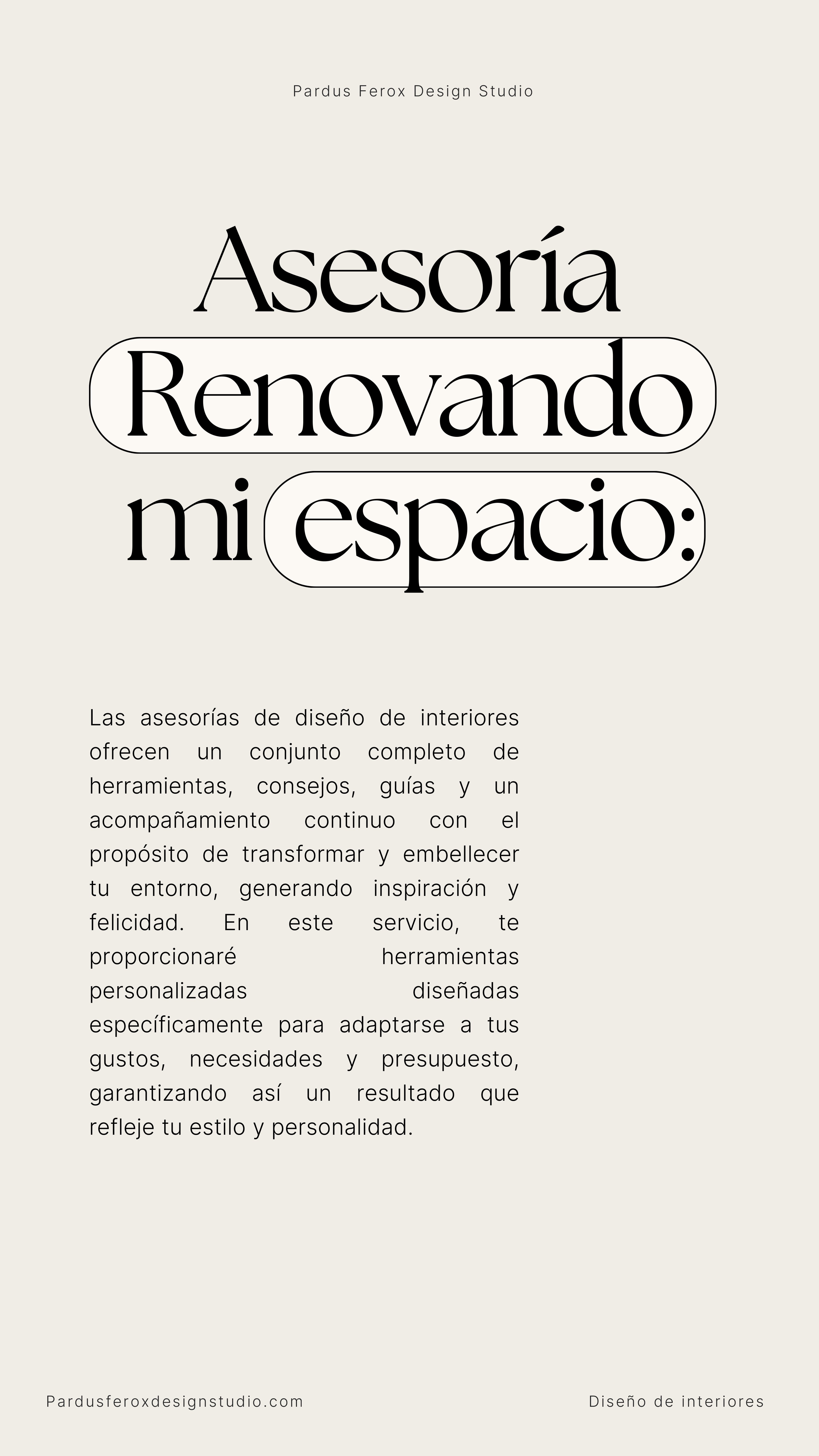 Renovando mi Espacio