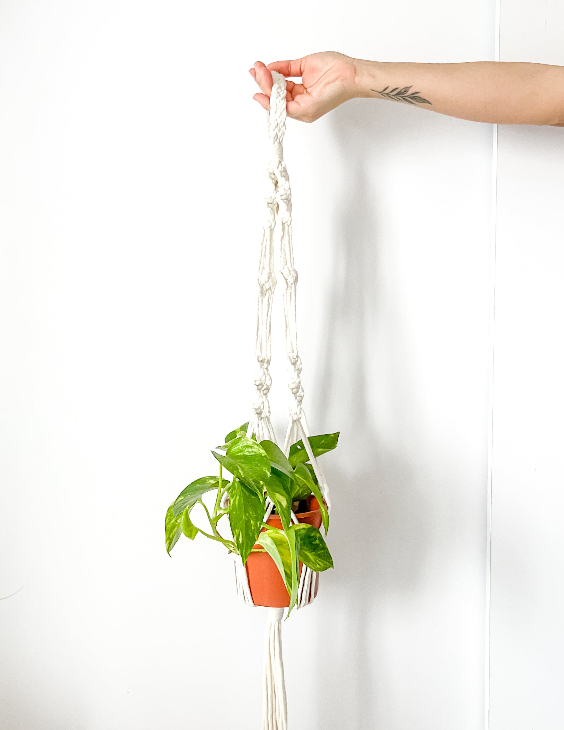 Colgador de Macramé